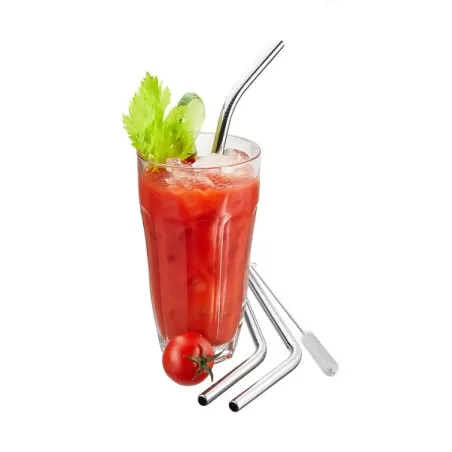 Cannuccia in acciaio future, 4 pezzi - Gefu