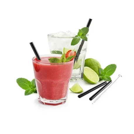 Cannuccia di vetro future 13 cm, 4 pezzi - Gefu