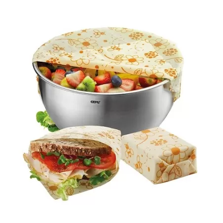 Set di panni arricchiti con cera d'api beeways, 3 pezzi - Gefu