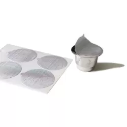Adesivi salva aroma per capsule conscio, 80 pezzi - Gefu