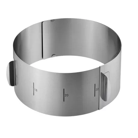 Anello per torta tondo xxl, alt. Cm. 10 - Gefu