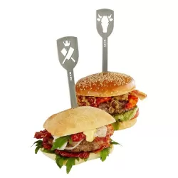 Spiedini per hamburger torro, 2 pezzi - Gefu