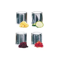 Grattugia a manovella fracina con 4 rulli - Gefu 2