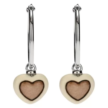 Orecchini Current con cuore - Thun