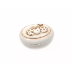 Scatolina ovale coccinelle grande - Thun