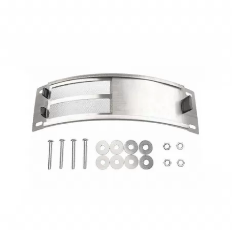 Sportellino frontale scorrevole per Egg S - MX - MN, Stainless Steel Draft Door Kit - Big Green Egg