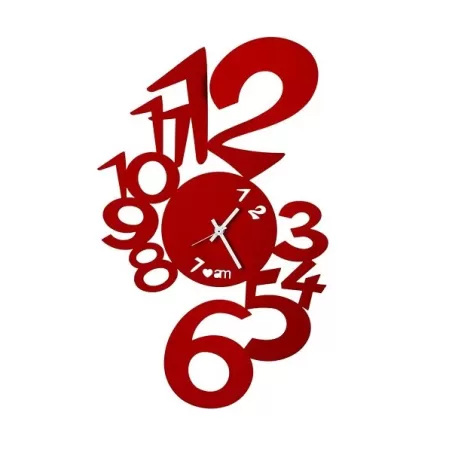 Orologio Lupin, Rosso - Arti e Mestieri