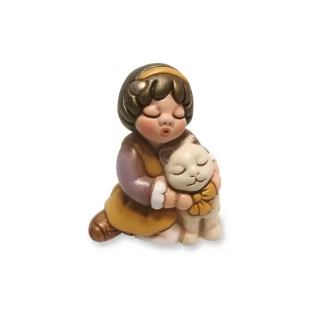 Bimba con gattino - Thun