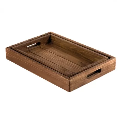 Vassoio Rettangolare - Set 2 Pz - L'oca Nera