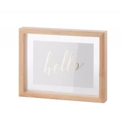 Portafoto Rettangolare Media Legno Chiaro - L'oca Nera