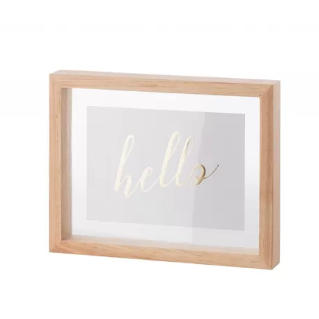 Portafoto Rettangolare Media Legno Chiaro - L'oca Nera