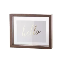 Portafoto Rettangolare Media Legno Scuro - L'oca Nera