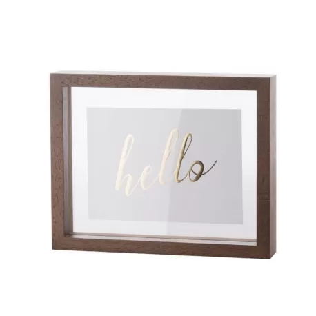 Portafoto Rettangolare Media Legno Scuro - L'oca Nera