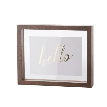 Portafoto Rettangolare Media Legno Scuro - L'oca Nera