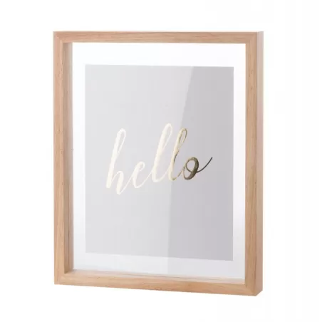 Portafoto Rettangolare Grande Legno Chiaro - L'oca Nera