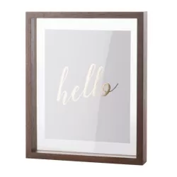 Portafoto Rettangolare Grande Legno Scuro - L'oca Nera