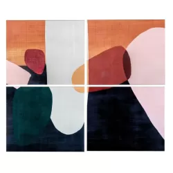 Quadro - Set 4 Pz - L'oca Nera