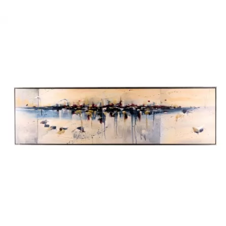 Quadro Cm. 140X40 Con Cornice - L'oca Nera