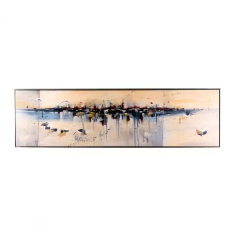 Quadro Cm. 140X40 Con Cornice - L'oca Nera