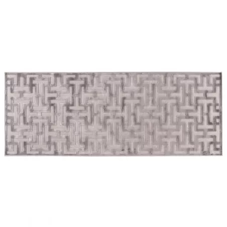 Tappeto Con Decoro A Rilievo Cm. 80 X 200 - L'oca Nera