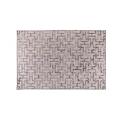 Tappeto Con Decoro A Rilievo Cm. 160 X 230 - L'oca Nera