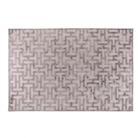 Tappeto Con Decoro A Rilievo Cm. 200 X 300 - L'oca Nera