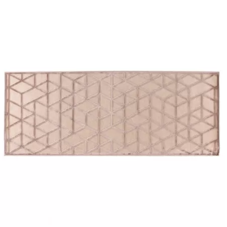 Tappeto Con Decoro A Rilievo Cm. 80 X 200 - L'oca Nera