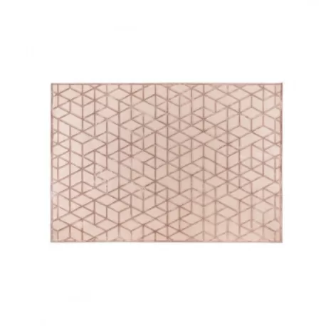 Tappeto Con Decoro A Rilievo Cm. 160 X 230 - L'oca Nera