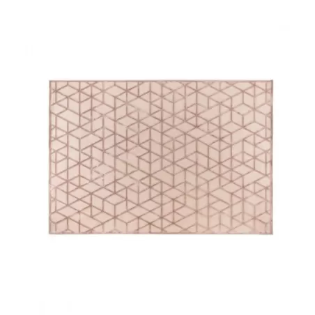 Tappeto Con Decoro A Rilievo Cm. 160 X 230 - L'oca Nera