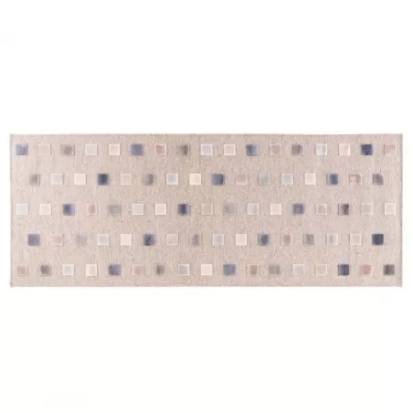 Tappeto Con Decoro A Rilievo Cm. 80 X 200 - L'oca Nera