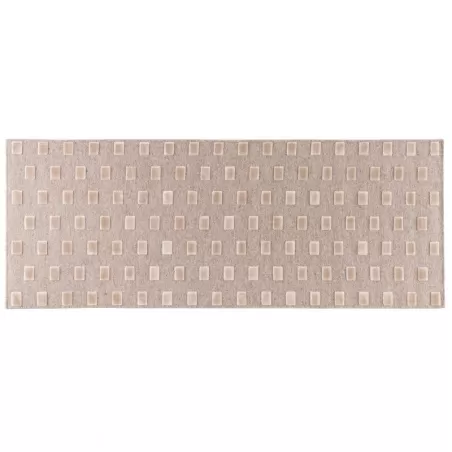 Tappeto Con Decoro A Rilievo Cm. 80 X 200 - L'oca Nera