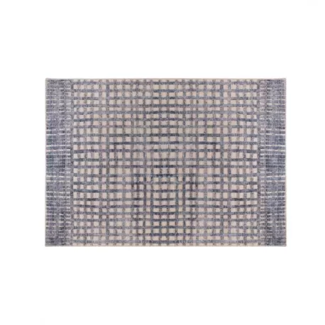 Tappeto Con Decoro A Rilievo Cm. 160 X 230 - L'oca Nera