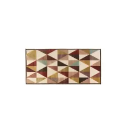 Tappeto Con Decoro A Rilievo  Cm. 80X200 - L'oca Nera