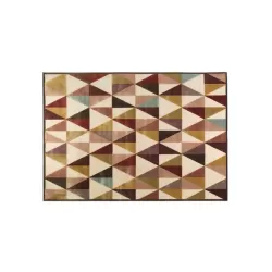 Tappeto Con Decoro A Rilievo Cm. 160X230 - L'oca Nera