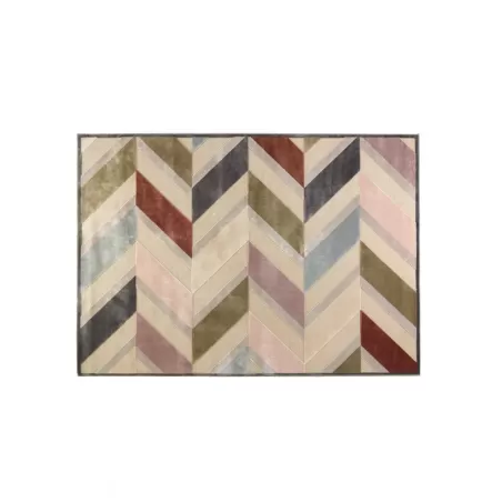 Tappeto Con Decoro A Rilievo Cm. 160X230 - L'oca Nera