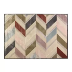 Tappeto Con Decoro A Rilievo Cm. 200X300 - L'oca Nera