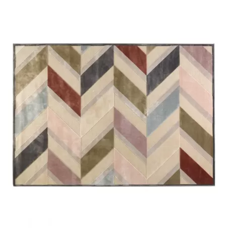 Tappeto Con Decoro A Rilievo Cm. 200X300 - L'oca Nera