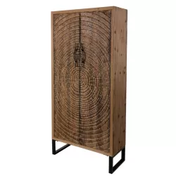 Armadio 2 Ante Con Ripiani - L'oca Nera