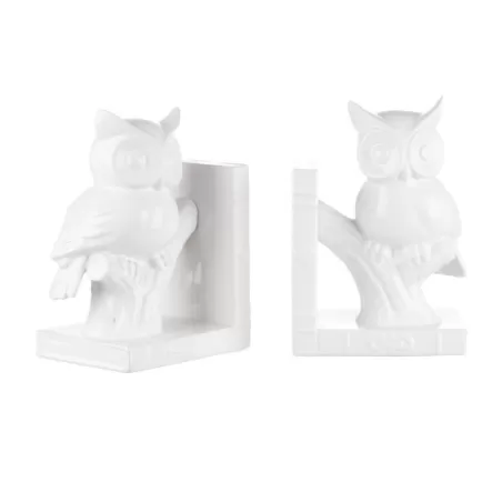 Fermalibri Gufo - Set 2 Pz - L'oca Nera