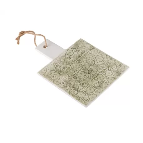 Tagliere Quadrato Piccolo Verde - L'oca Nera