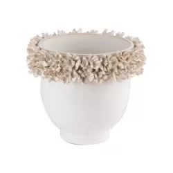 Vaso Piccolo Avorio - L'oca Nera