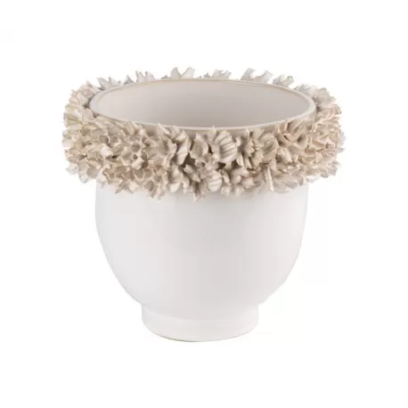 Vaso Piccolo Avorio - L'oca Nera