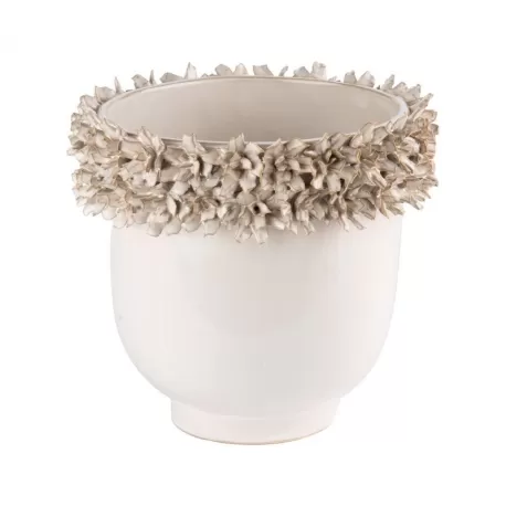 Vaso Grande Avorio - L'oca Nera