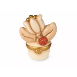 Vasetto tulipano con coccinella - Thun