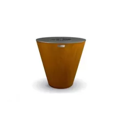 Barbecue e braciere ONE20 in acciaio corten - Arteflame