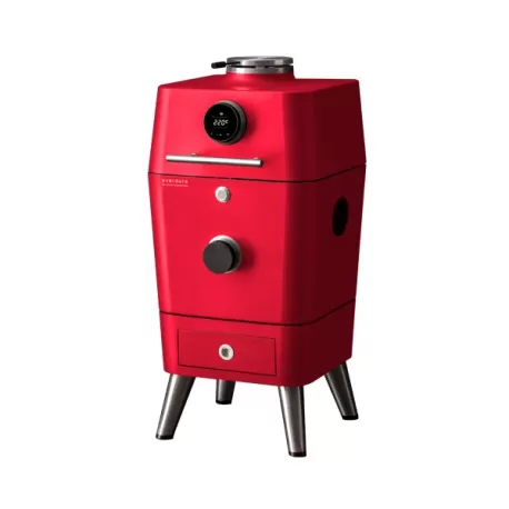 Barbecue e Kamado smoker 4K all-in-one, rosso - Everdure