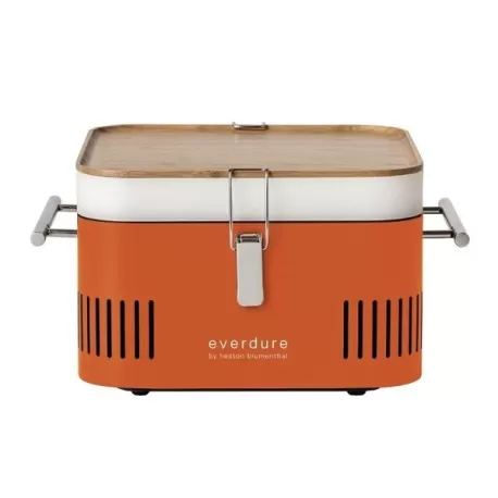 Barbecue a Carbone portatile CUBE, arancione - Everdure
