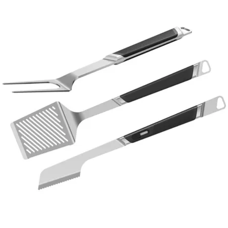 Kit Premium da cucina con spatola, forchettone e pinza - Everdure