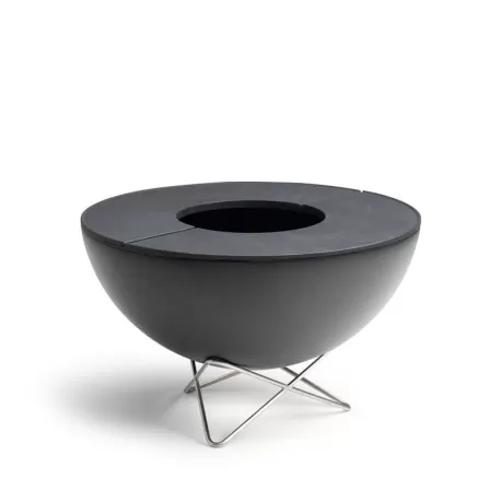 Mezza piastra in ghisa + mezza griglia per braciere BOWL - Hofats
