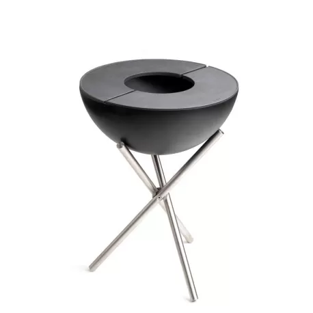 Mezza piastra in ghisa + mezza griglia per braciere BOWL - Hofats